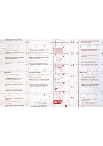 D-c-fix 349-8027 Kendinden Yapışkanlı Şeffaf Transparan Folyo (67