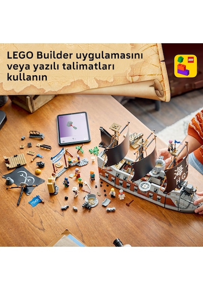 LEGO® ONE PIECE Garp’ın Savaş Gemisi 75646 - 9 Yaş ve Üzeri Çocuklar için 8 Minifigür İçeren Oyuncak Yapım Seti (1705 Parça)