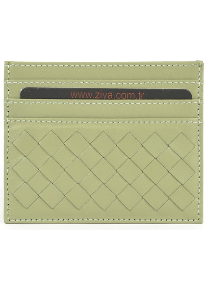 Ziya, Unisex Hakiki Deri Kartlık 1539852z05 Mint 1539852z05 240 Mint