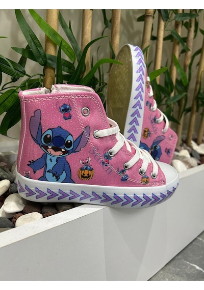 Scarpe Magiche Stich Pembe Ayakkabı 31-35 Numara Arası Işıksızdır Pembe