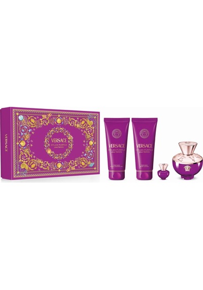 Versace Dylan Purple Edp 100 Ml + Shower Gel 100 Ml + Body Lotion 100 Ml + Edp 5 Ml 8011003906895 Diğer
