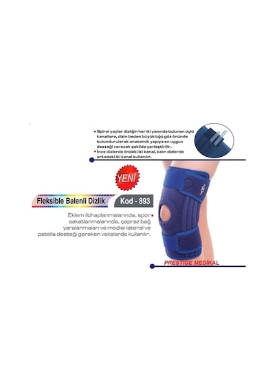 Variteks 893 -Nexus Patella Lig. Destekli Dizlik STD