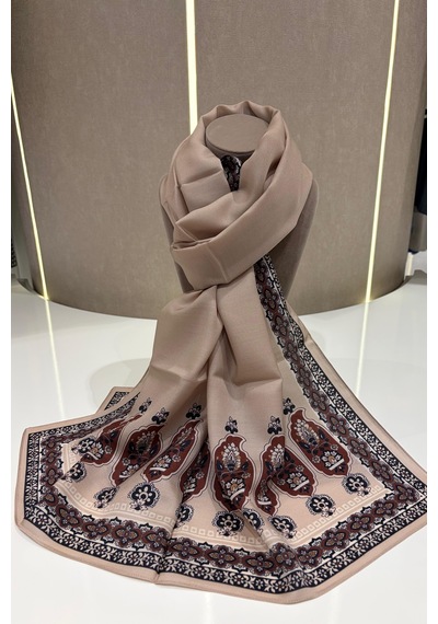 Cardion Lunira Silk Yün İpek Şal Çok Renkli