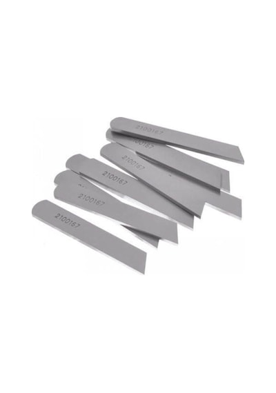 Yamato Overlok Makinesi Alt Bıçak 2100167 10 Adet Reach Overlok Bıçağı Alt Bıçak Kütük