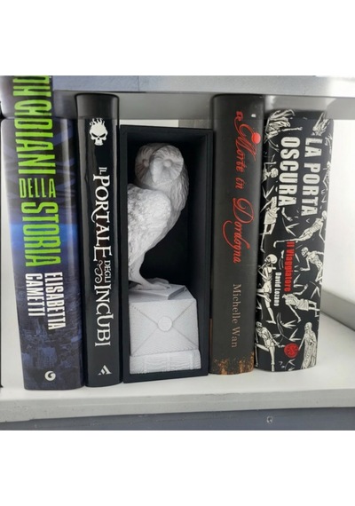Harry Potter'ın Büyülü Dünyasından Hedwig Baykuş Kitap Desteği Book Nook - 3d Yazıcı Ve Pla
