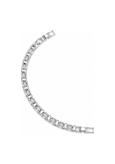 Balenbi Jewelry Gümüş Renk Baget Zirkon Taş Detaylı Paslanmaz Çelik Kadın Bileklik 1203