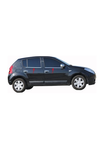 Dacıa Sandero Stepway Krom Cam Çıtası 4 Kapı 2014-2019