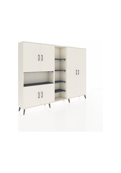 Arges Dolap 13 Raflı 6 Kapaklı 220x30x163 Aytaşı-aytaşı/antrasit Aytaşı-aytaşı/antrasit Arges Dolap 13 Raflı 6 Kapaklı 220x30x163 Aytaşı-aytaşı/antrasit Aytaşı-aytaşı/antrasit