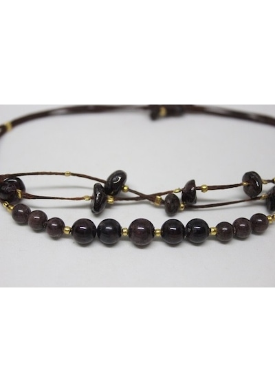 Lal (Garnet) Taşı Bileklik
