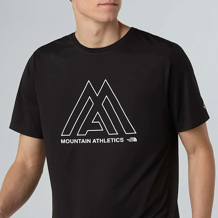 The North Face M Ma 24/7 Short Sleeves Tee Erkek T-shırt Nf0a893zjk31 Siyah - Siyah