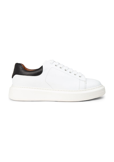 Deery Erkek Hakiki Deri Beyaz Sneaker Ayakkabı - 01990mbyzp01 Beyaz