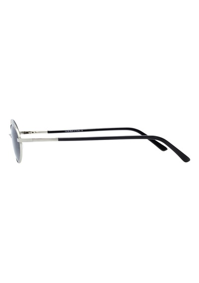 Unisex Koyu Gri Cam Polarize Oval Güneş Gözlüğü 6005 Yeşil - Turuncu 79835142