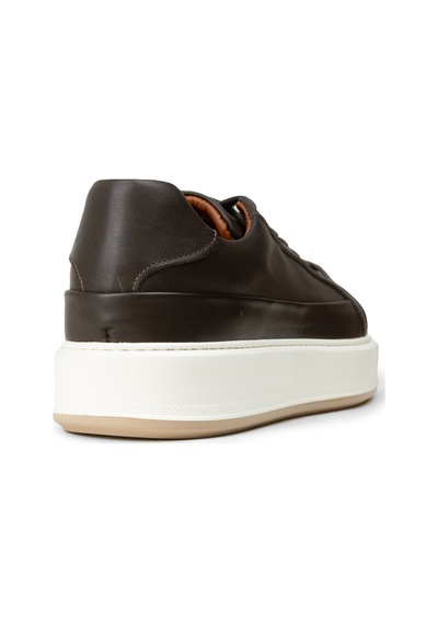 Deery Erkek Hakiki Deri Haki Sneaker Ayakkabı - E4482mhakc01