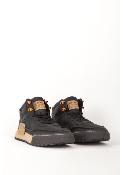 Guja Erkek Yüksek Bilek Bağcıklı Sneaker Gj 501 Siyah