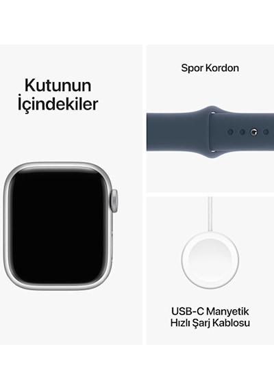 Apple Watch Series 9 GPS 41 MM Alüminyum Kasa M/L Akıllı Saat (Apple Türkiye Garantili) Apple Watch Series 9 GPS 41 MM Alüminyum Kasa M/L Akıllı Saat (Apple Türkiye Garantili)