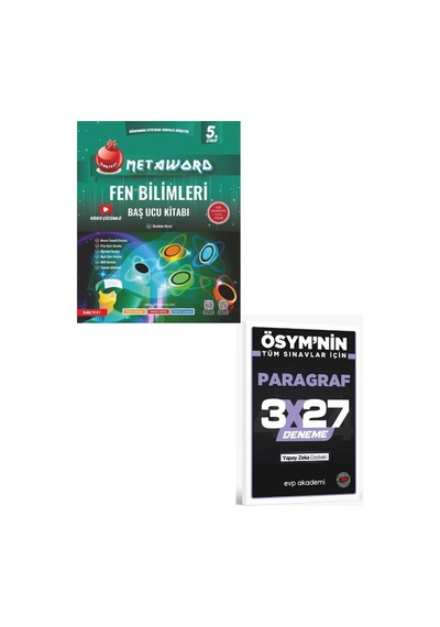 Nartest 2027 5. Sınıf Fen Bilimleri Baş Ucu Kitabı Maarif Modeli+ Evp Akademi Paragraf