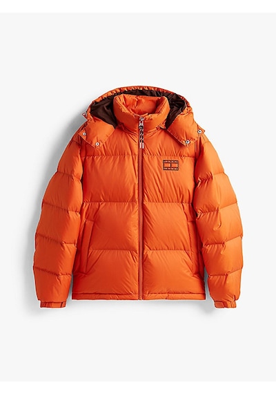 Tommy Hilfiger Tjm Alaska Down Puffer Ext Erkek Turuncu Mont - Dm0dm22036 Turuncu