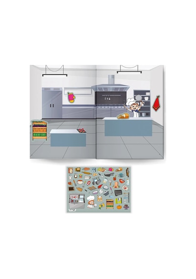 500+ Sticker Kitabım Meslekler