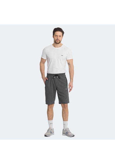 Slazenger  NAGI Erkek Cepli Koyu Gri  Şort
