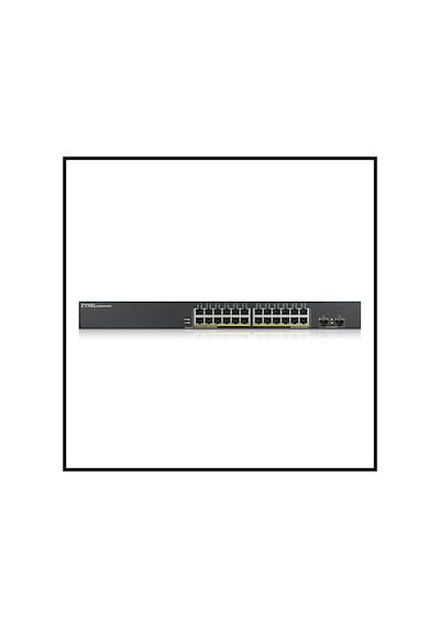Zyxel Gs1900-24hp V2, 24 Port, Gigabit, Poe 170w, 2 Port Gigabit Sfp, Yönetilebilir, Rackmount Switc