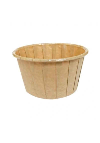 Kağıt Muffin Kek Kalıbı Doğal Renk
