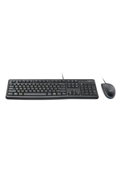 Logitech Mk120 Kablolu Set 920-002560 Siyah Optik