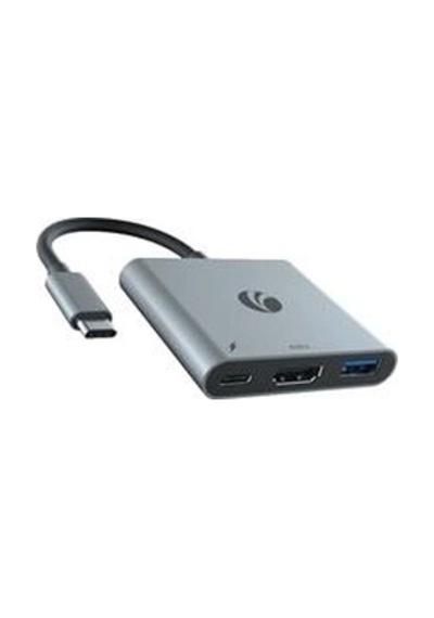 Vcom Cue15 Type-c To Hdmi 4k 60hz +usb3.0+pd 3.0 100w Çoklayıcı Kdo