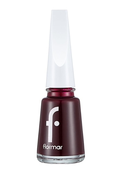 Flormar Nail Enamel Mineralli Klasik Parlak Oje 352 Blackstar Red