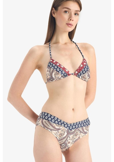 DeFacto Regular Fit Desenli Bikini Altı-Fall in Love E4891AX25SMNV247