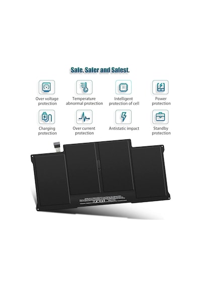 7200 Mah A1466 A1496 A1405 Akü Apple Macbook Air 13 İnç A1466 2012, Ortası 2013, 2014, 2015, 2 Tek Renk