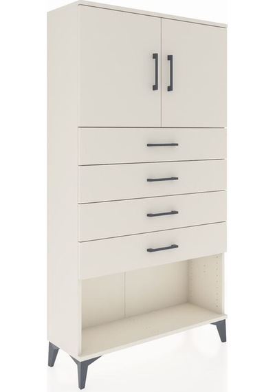 Arges Dolap 2 Raflı 4 Çekmeceli 2 Kapaklı 88x30x163 Aytaşı-ay... Aytaşı Arges Dolap 2 Raflı 4 Çekmeceli 2 Kapaklı 88x30x163 Aytaşı-ay... Aytaşı