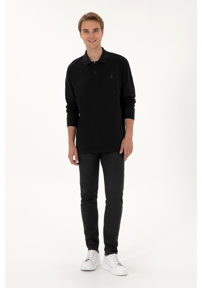 U.s. Polo Assn. Erkek Siyah Sweatshirt 50307688-vr046 Siyah