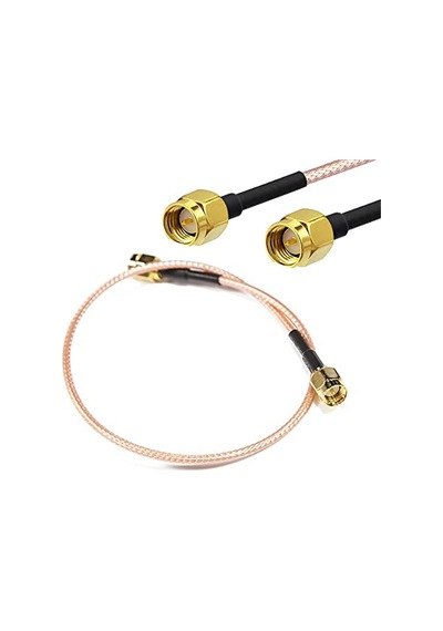 30cm Rg316 Sma Erkek - Erkek Rf Kablo 0-6ghz 50 Ohms 0.3db Esnek Diğer
