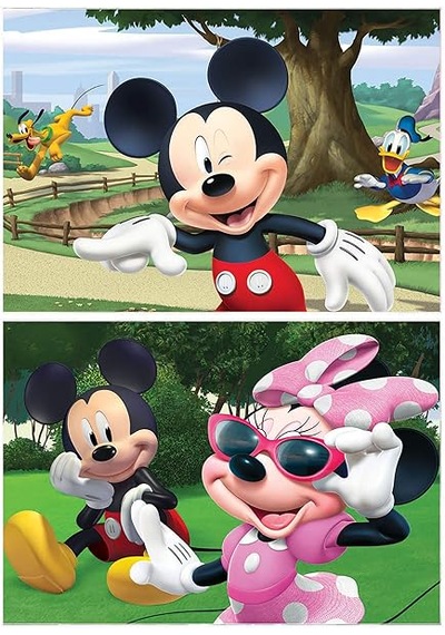 Educa 2x20 Parça Mickey Mouse Puzzle 1