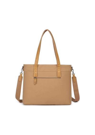 Smart Bags Kanvas Kadın Omuz Çantası Smk Kn-1325 Camel