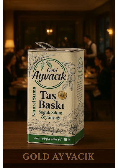 Gold Ayvacık Natürel Soğuk Sıkım Sızma 2 5l Zeytinyağı