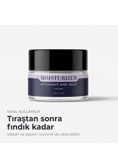 Men Moisturizer Cream, Erkekler İçin Tıraş Sonrası, 50 Ml