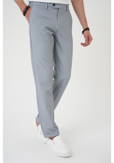 Efor Comfort Fit Beli Lastikli Gri Jogger Pantolon P 1181 Gri