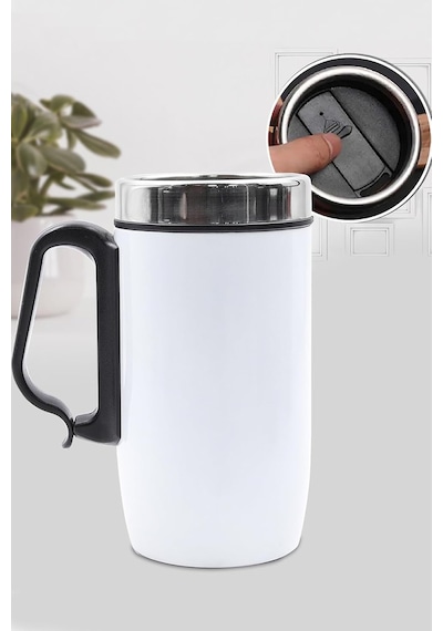 280 Ml Kulplu Çelik Bardak Termos Diğer