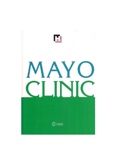 Mayo Clinic - 3.cilt - David E. Larson
