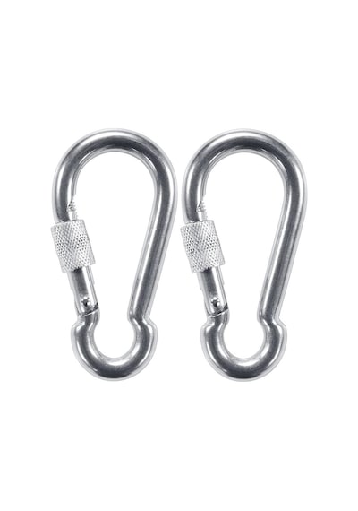 Kilitli Karabina Yaylı Galvanizli 6-8-10-12Mm Ölçü Adet Seçenekli