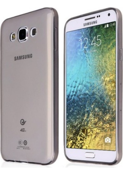 Samsung Galaxy Uyumlu E5 Seffaf Slikon Kilif 471364184