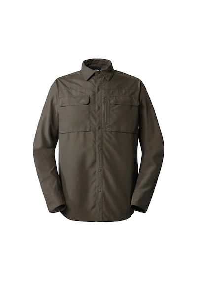 The North Face M L/s Sequoıa Erkek Gömlek Nf0a4t1821l1 Zeytin Yeşili