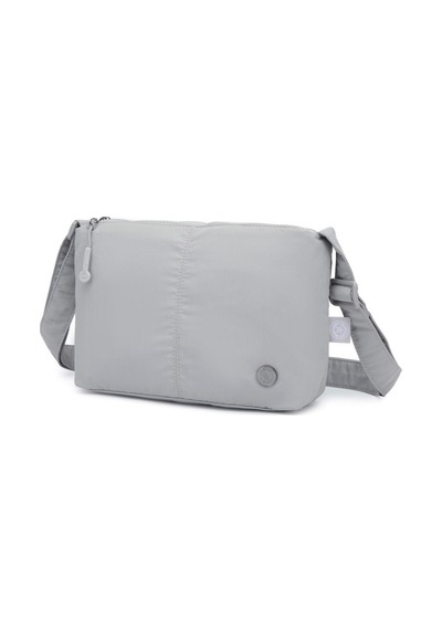 Smart Bags Mikro Poly Kumaş Postacı Kadın Çantası 3333 Gri