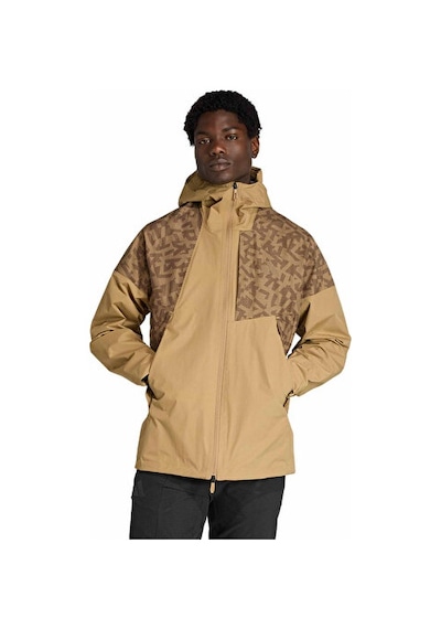 Adidas Terrex Xpr Hyb Pk J Erkek Outdoor Ceketi Ka2478 Kahverengi Kahverengi