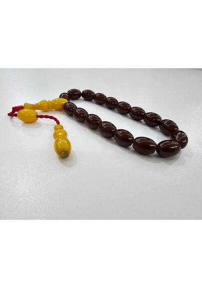 Zeyzun Usta İmzalı Bilek Boy Efe Maskot Sıkma Kehribar Tespih 15 65196593