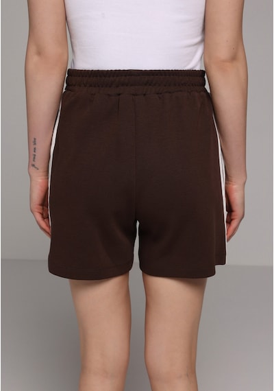 Colin's Colins Regular Fit Orta Bel Düz Kadın Kahverengi Şort Cl1079056 Q1.v1 Brw