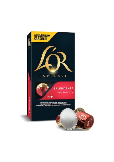 L'or Splendente Intensity 7 Nespresso Uyumlu Kapsül Kahve 10 x 10'lu