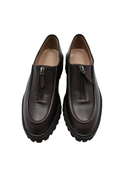 Poletto Hakiki Deri Kahve Loafer Düz 780 14-1013 Kahverengi