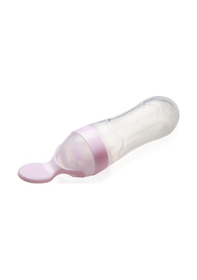 Babyjem Sıkmalı Kaşık Pembe Sku: Zeus8690010040534 27cm